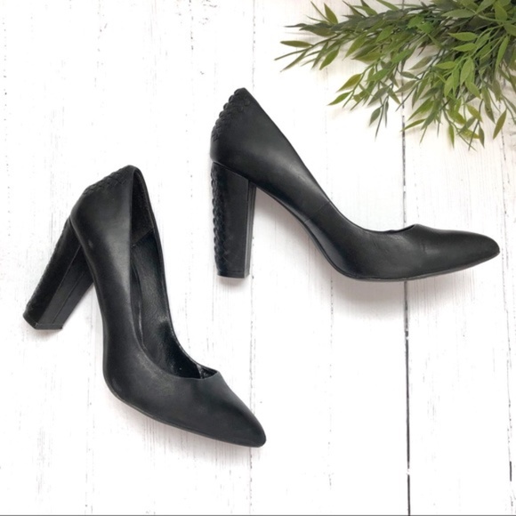 Elliott Lucca Shoes - ELLIOTT LUCCA | Janette Woven Leather Pump Black 7